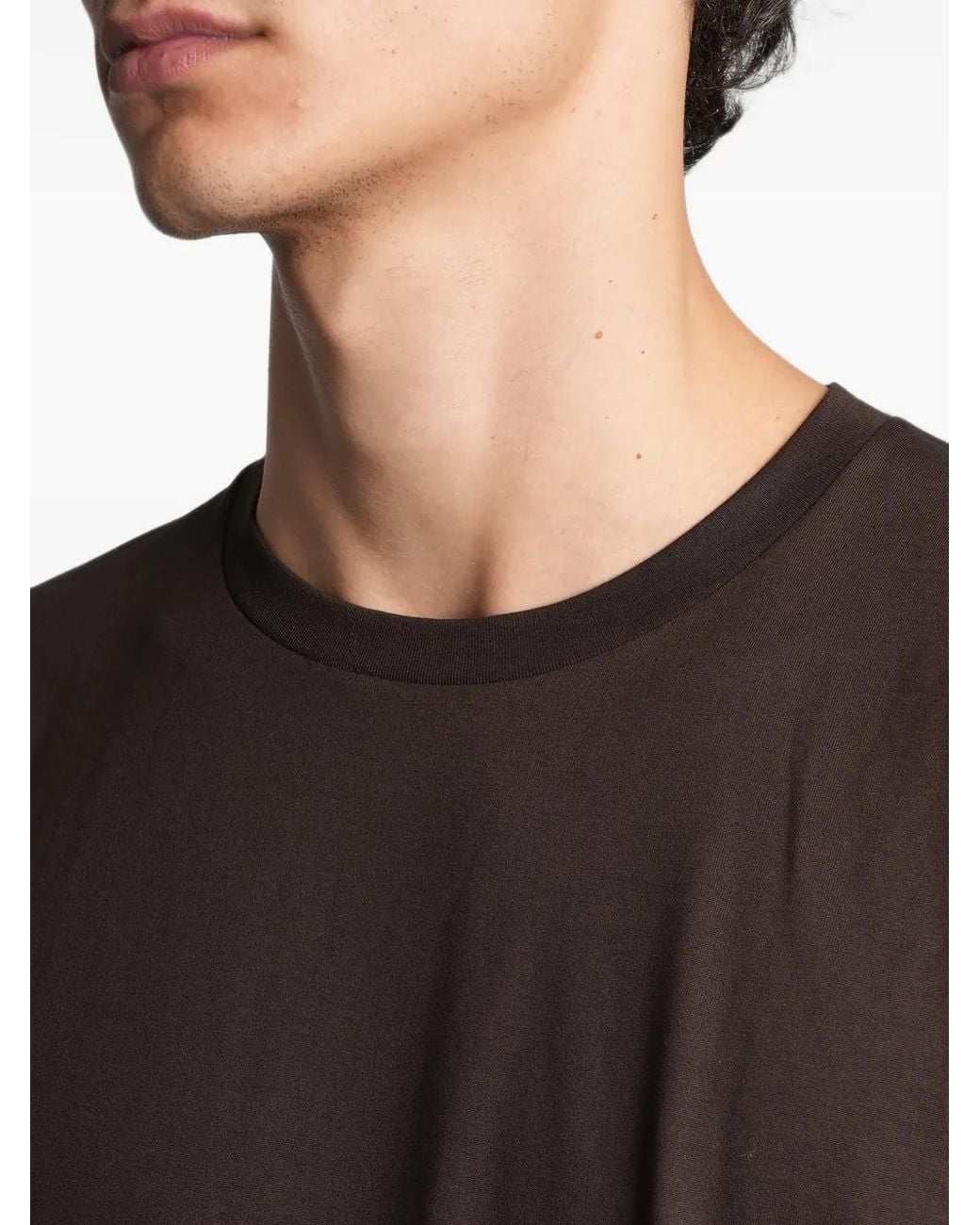 Ssstein Black Crew-Neck T-Shirt for men