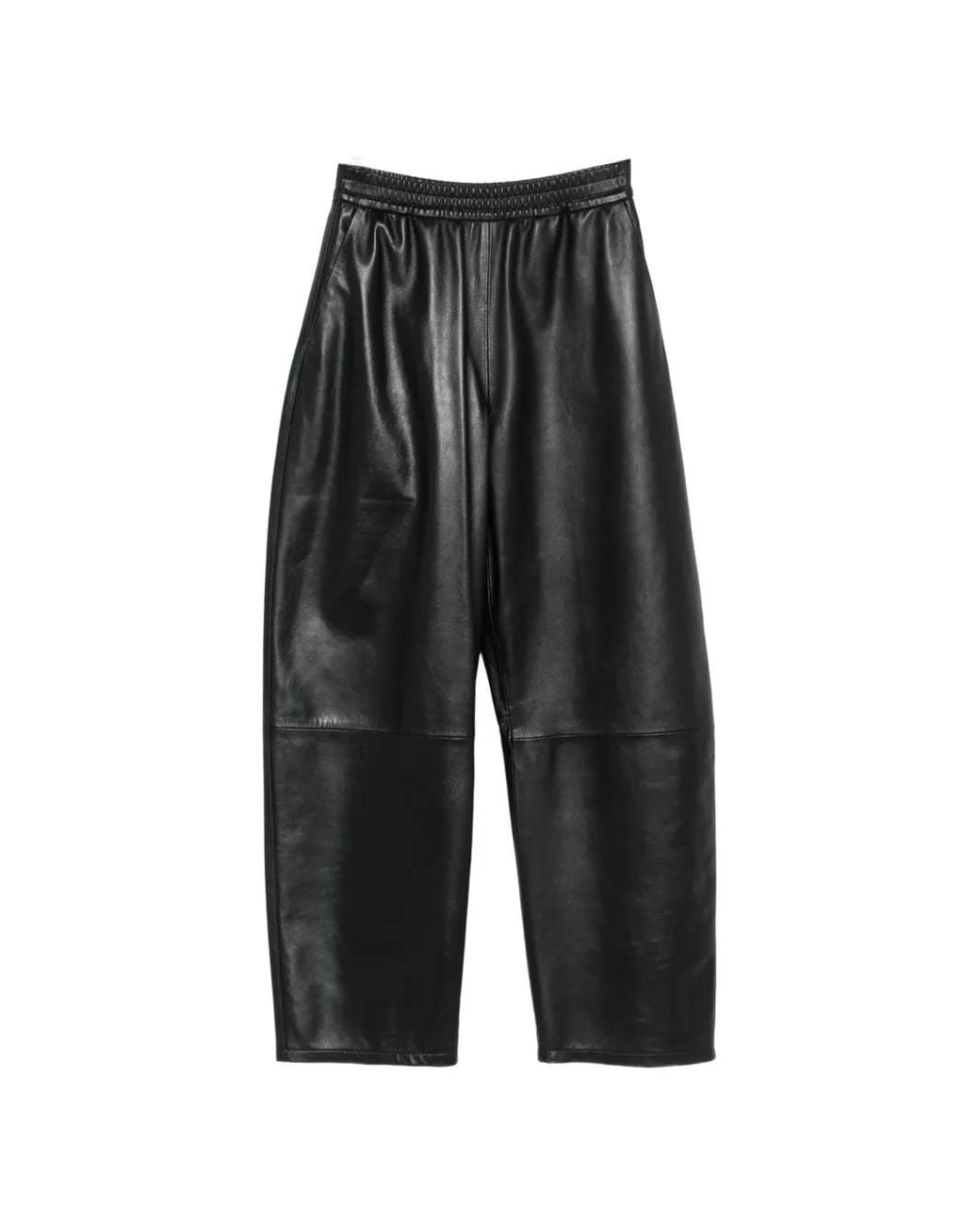 Arma Gray Noa Leather Trousers
