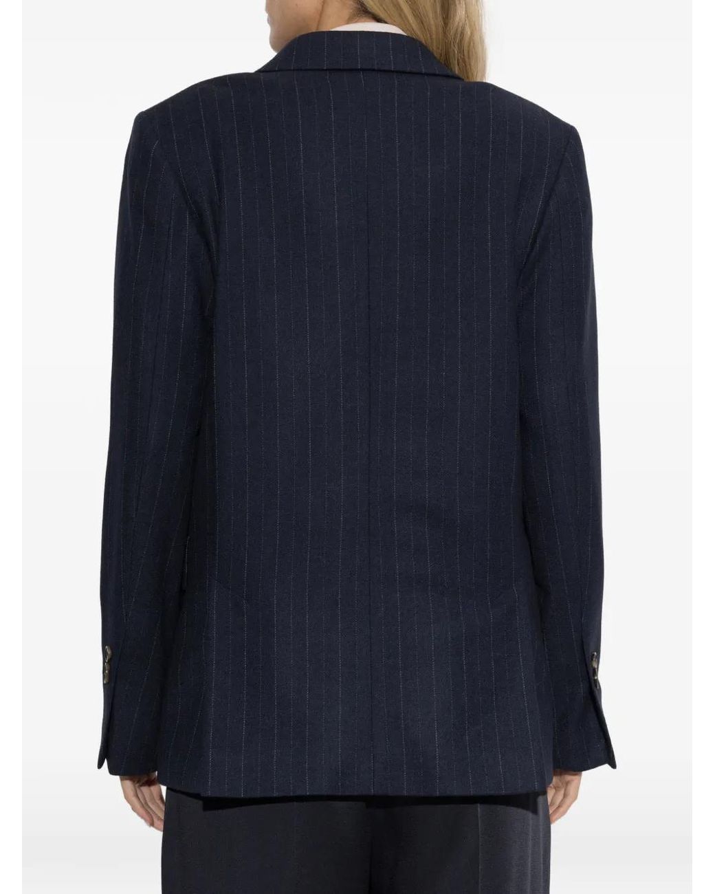 Paul Smith Blue Double-Breasted Blazer