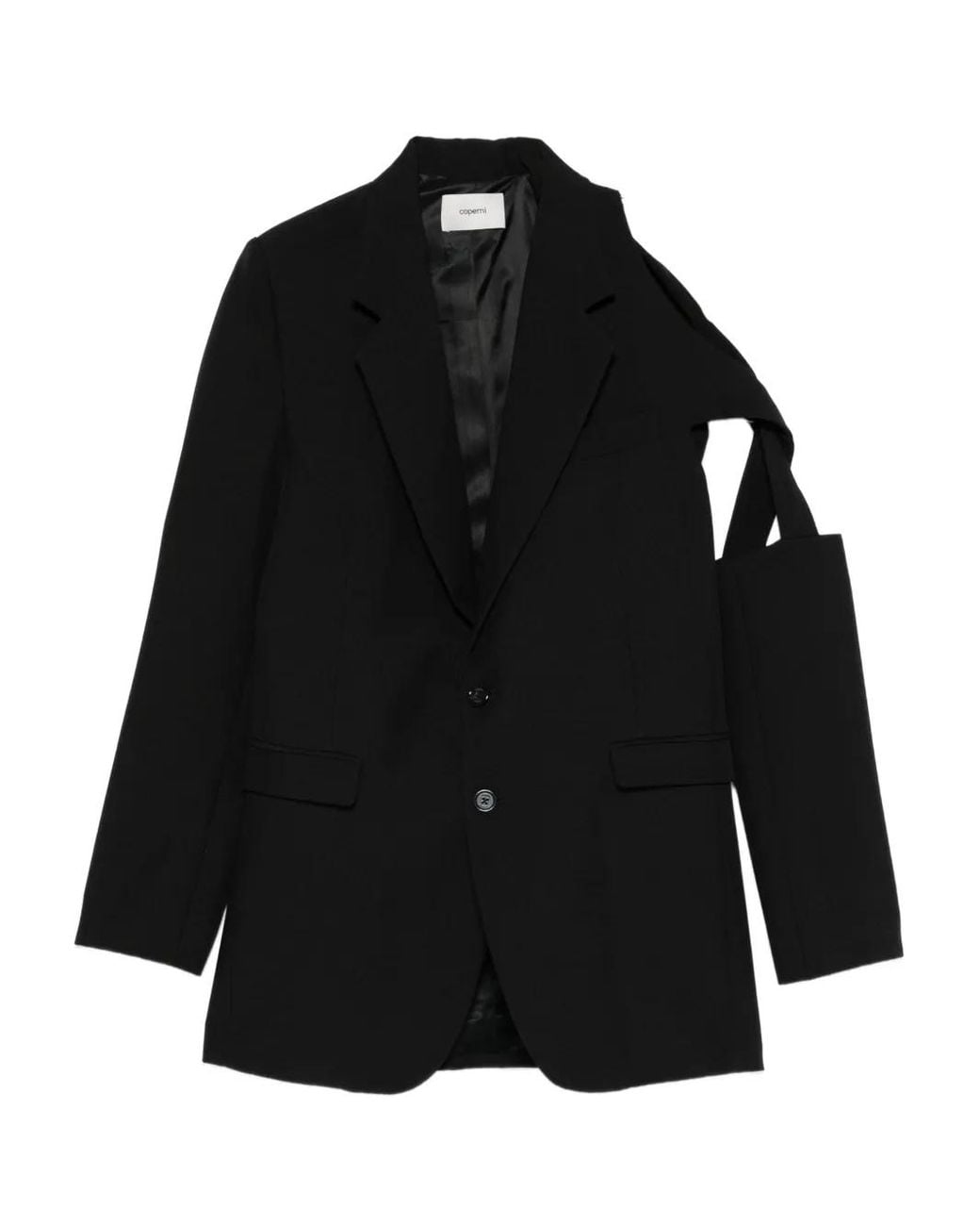 Coperni Black Cut-Out Blazer