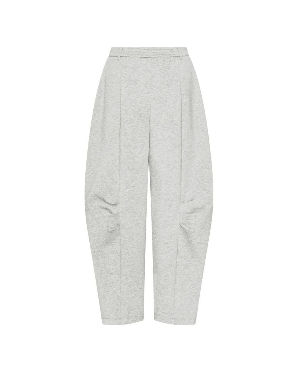 ROTATE BIRGER CHRISTENSEN White Pantalon À Fronces