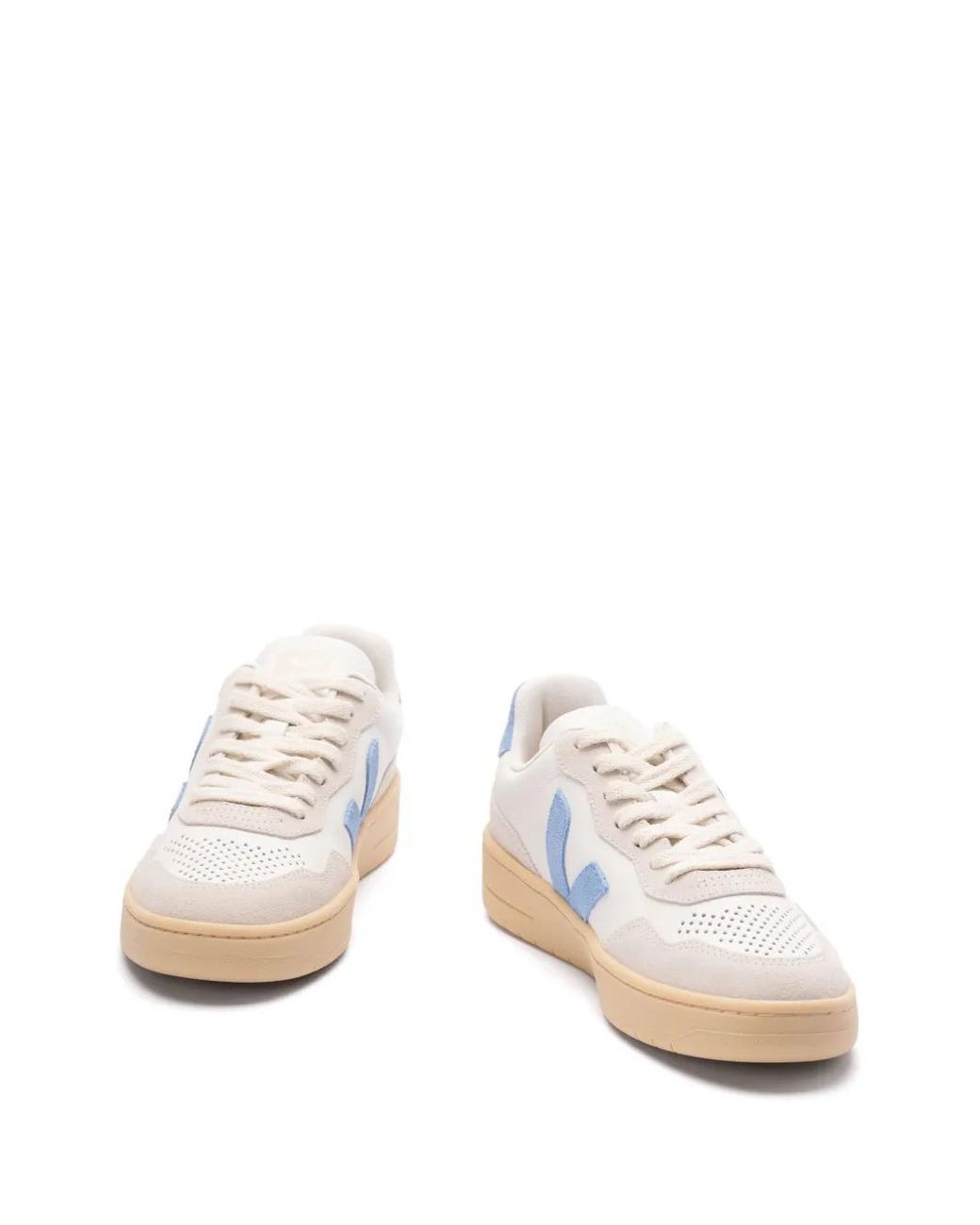 Veja White Leather Sneakers