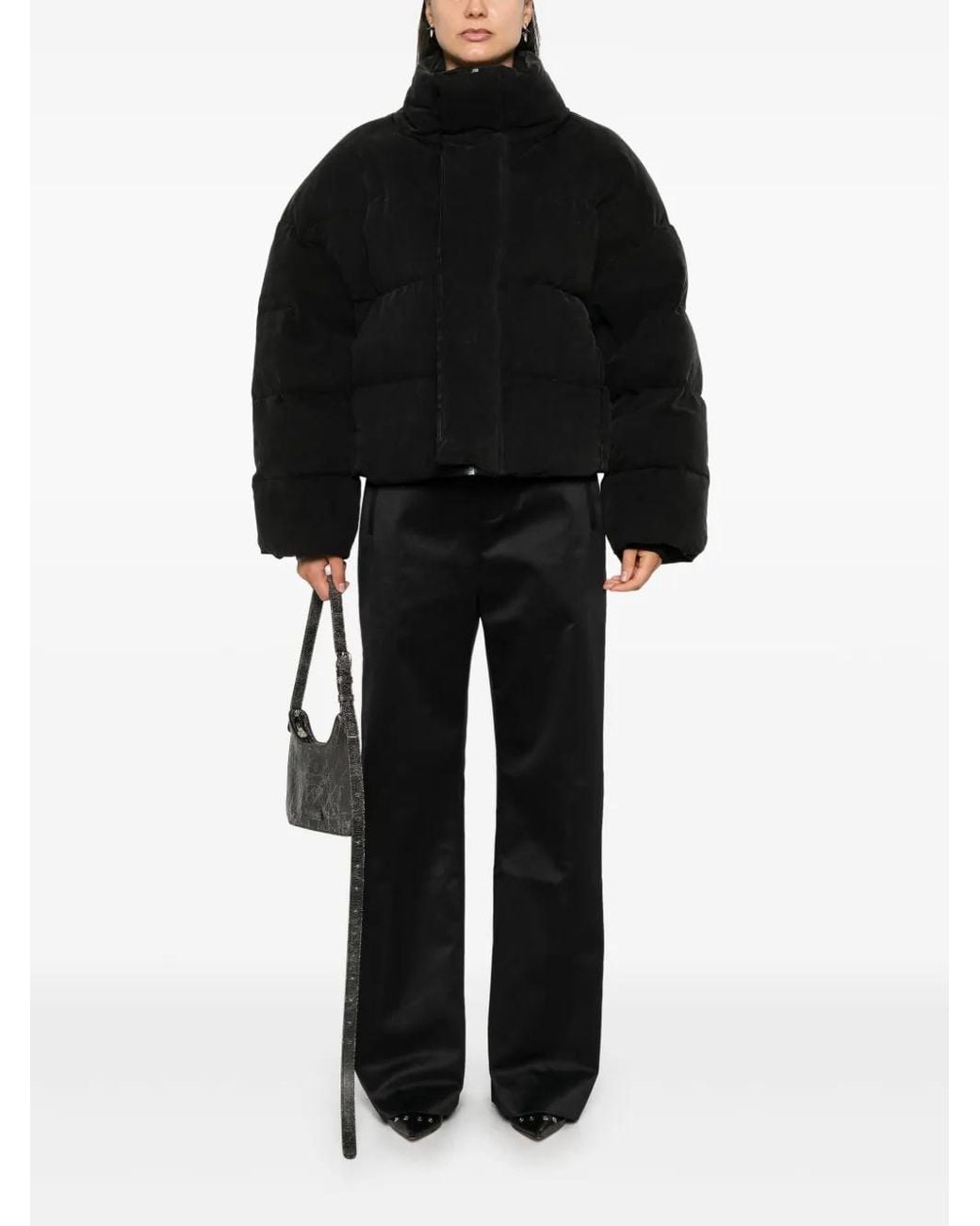 Entire studios Black Mml Puffer Jacket