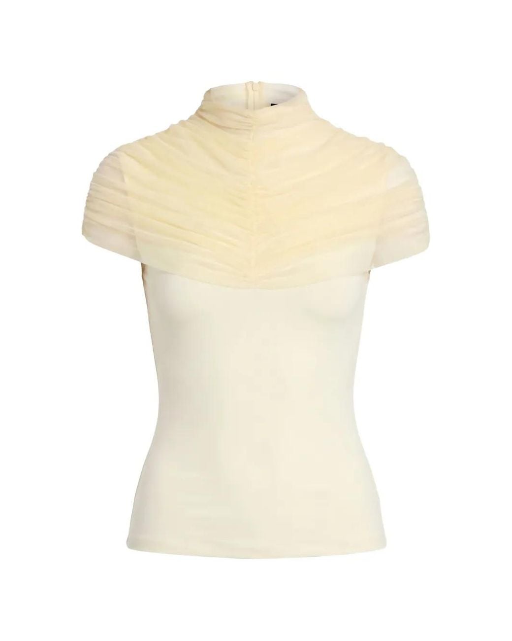 Axel 113 White Grace Mesh Top