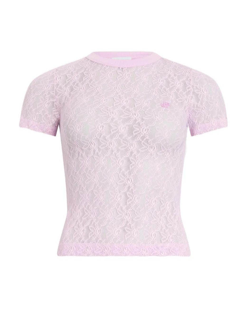 Patou Pink Lace T-Shirt