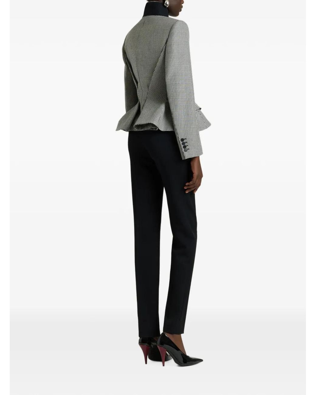 Givenchy Gray Pinch Double-Breasted Jacket