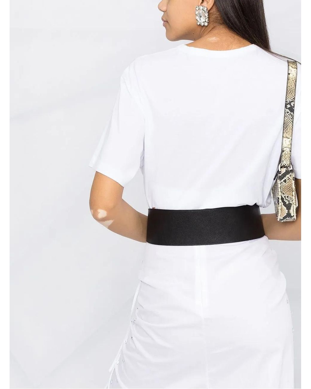 N°21 White Logo-Print T-Shirt