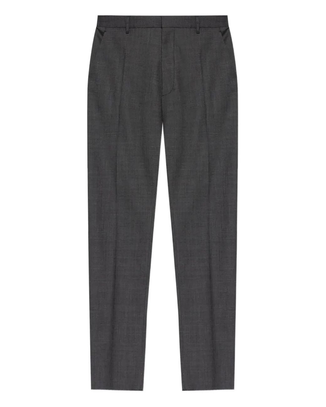DSquared² Gray Plaid-Print Landscape Shirt for men