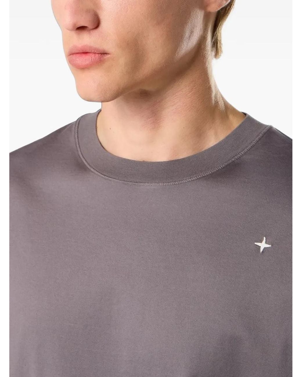 Stone Island Purple 2100003 Mercerized Cotton Jersey_S.I. Stellina for men