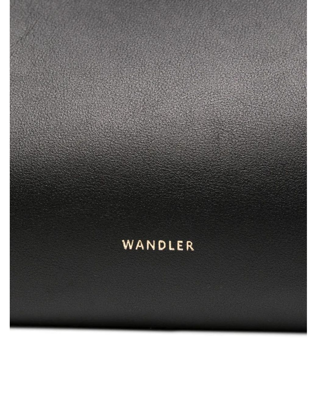 Wandler Black Compact Tote Bag With Logo Detailing