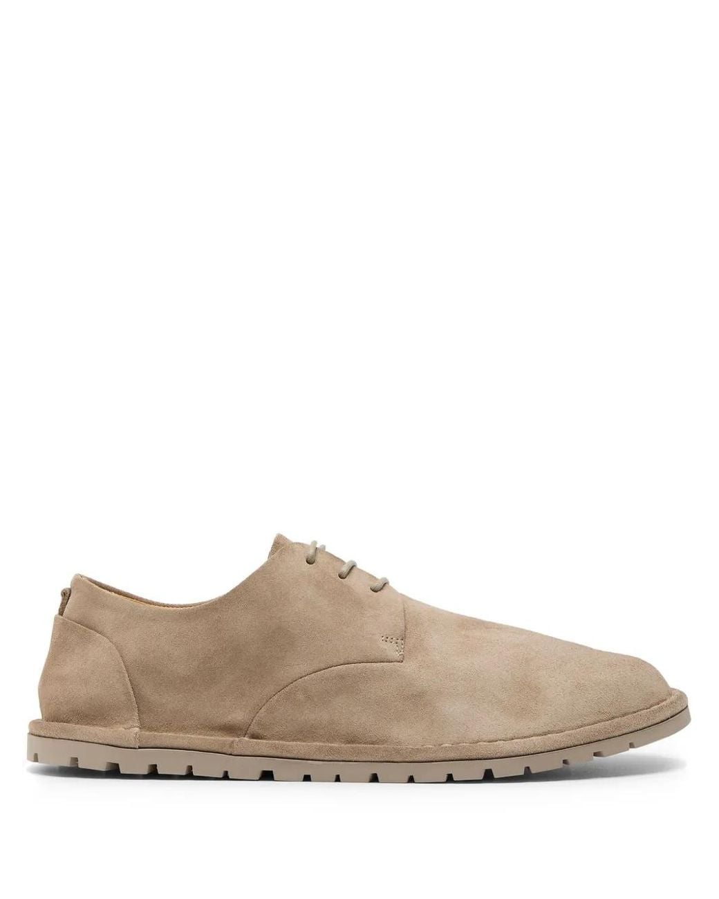 Marsèll Brown Sancrispa Suede Derby Shoes for men
