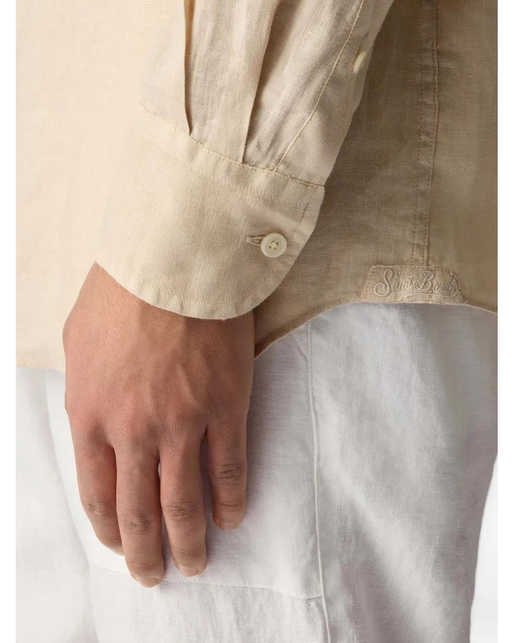 Mc2 Saint Barth White Raphael Shirt for men