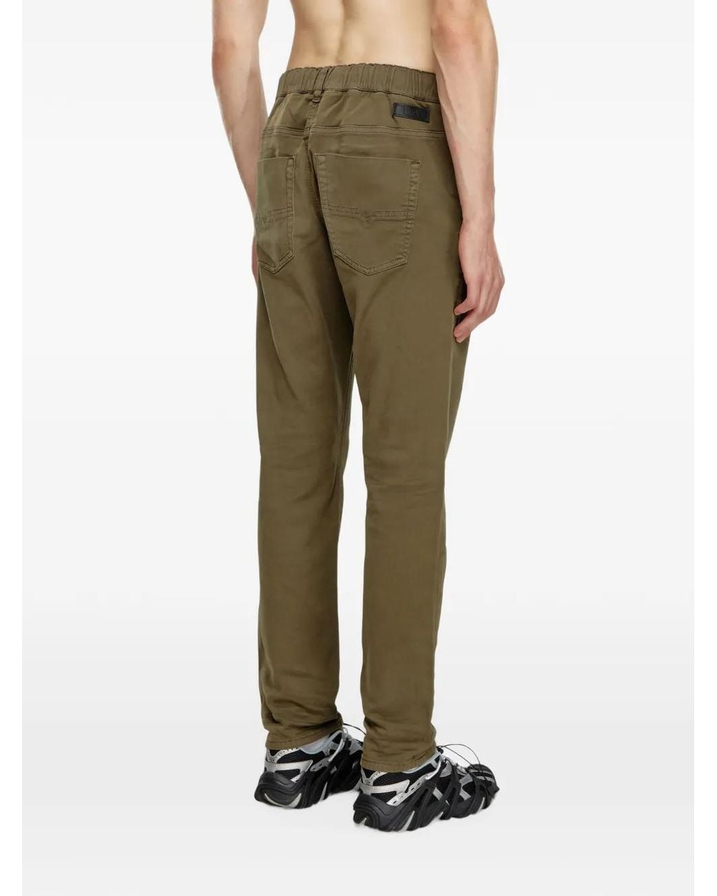DIESEL Green 2032 D-Krooley Joggjeans Jeans for men