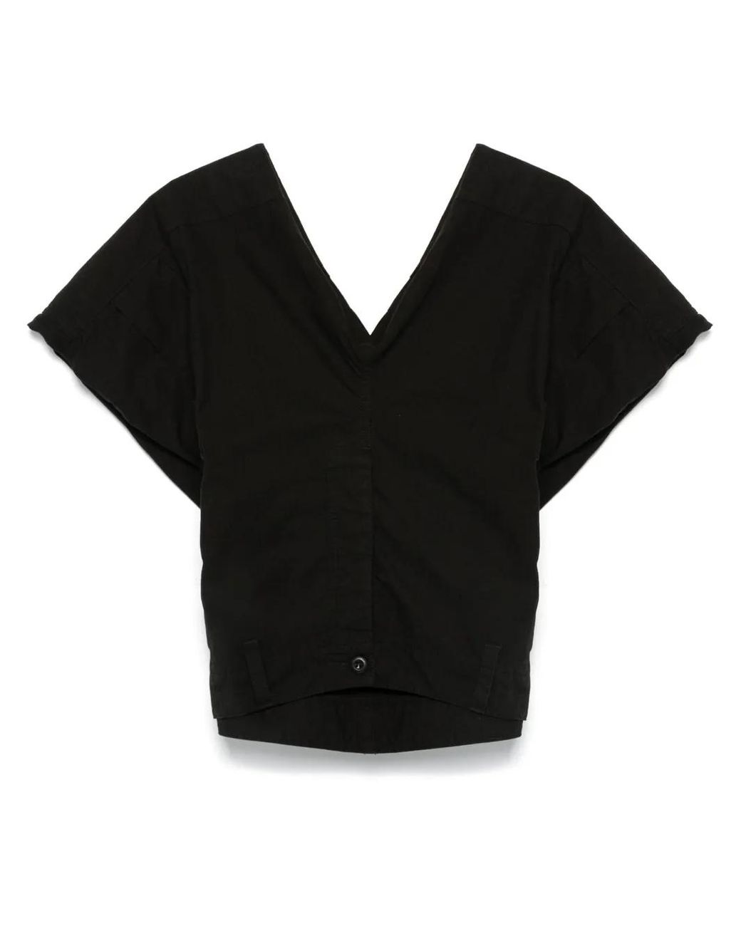 Balenciaga Black Deconstructed Top