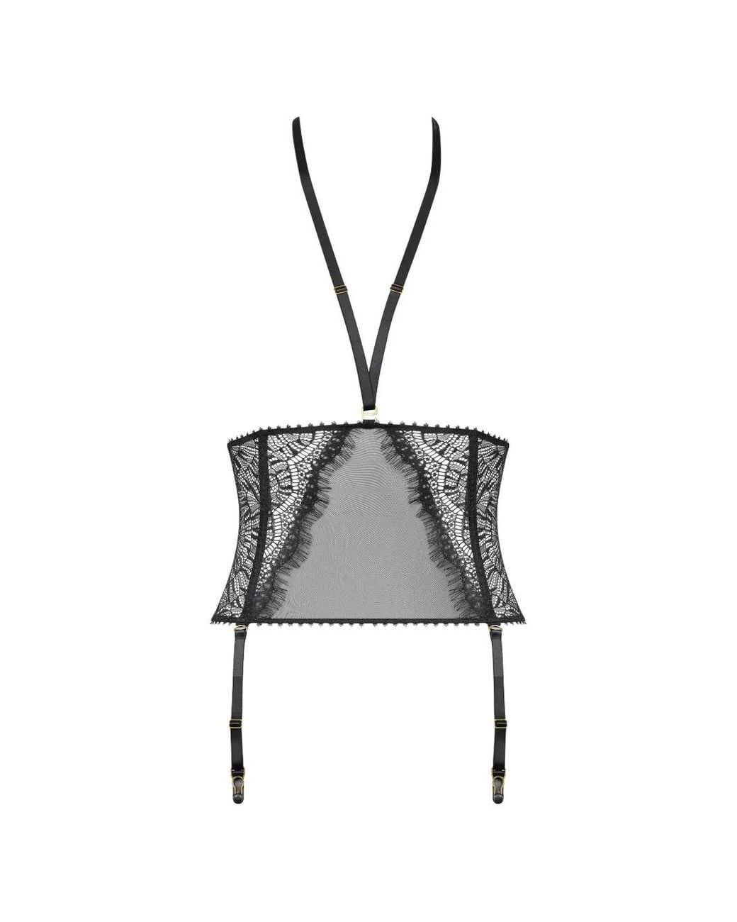 Maison Close Black Garter Belt