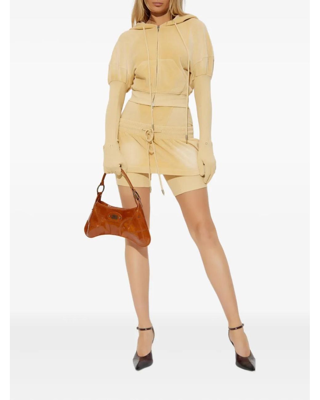 KNWLS Natural Paris Shorts