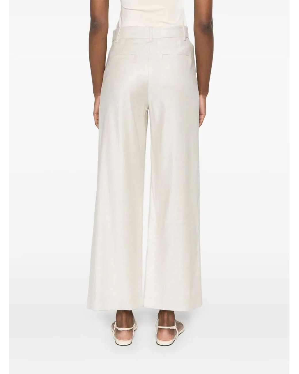 Pantalones Toby Max Mara de color White
