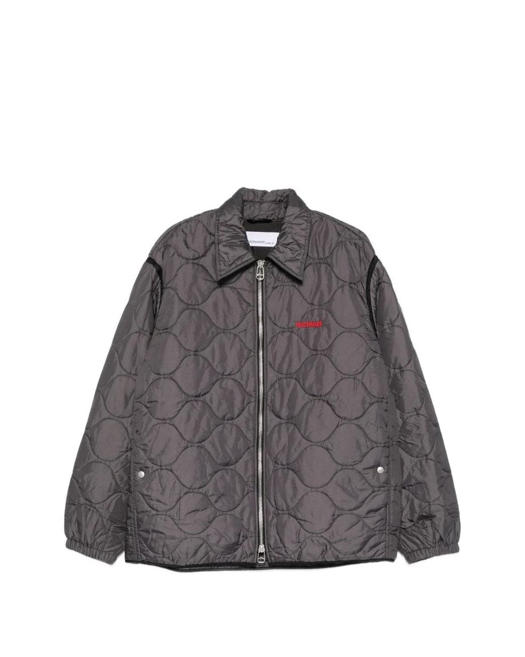 OAMC Gray Quilted Jacket for men