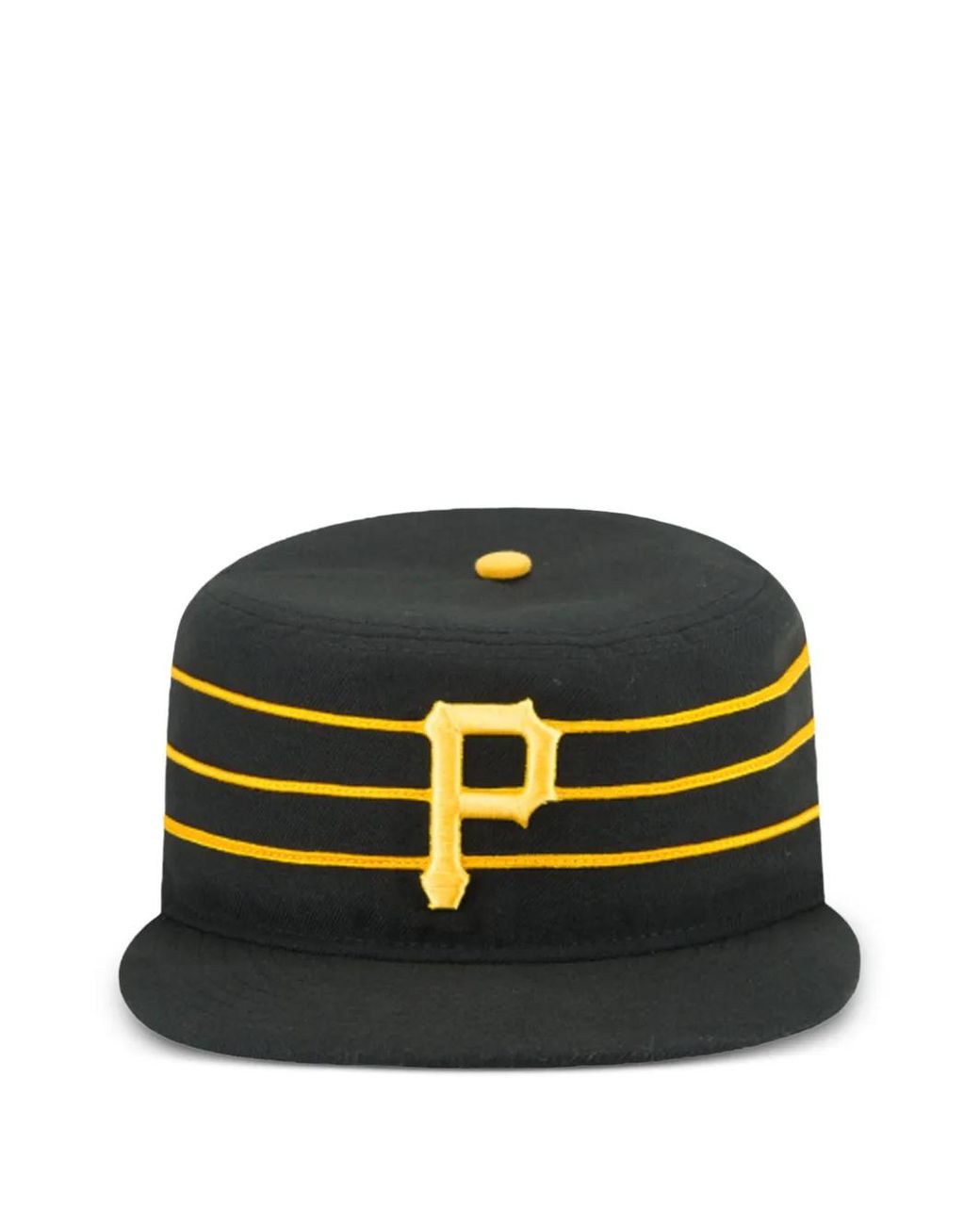 KTZ Black 59Fifty Pittsburgh Pirates Hat for men
