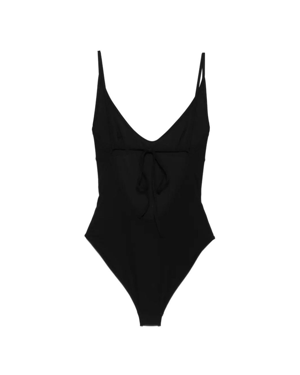 Totême  Black Scoop Swimsuit