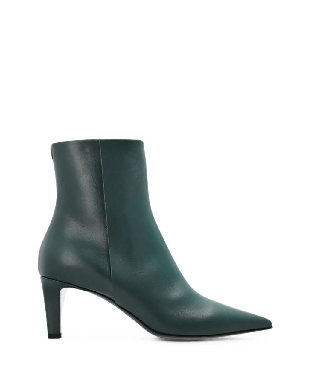 Jimmy Choo Green 'Frankie' Heeled Ankle Boots