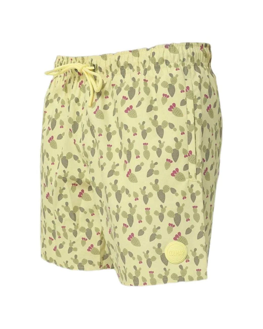 Colmar Metallic Cactus-Print Swim Shorts for men