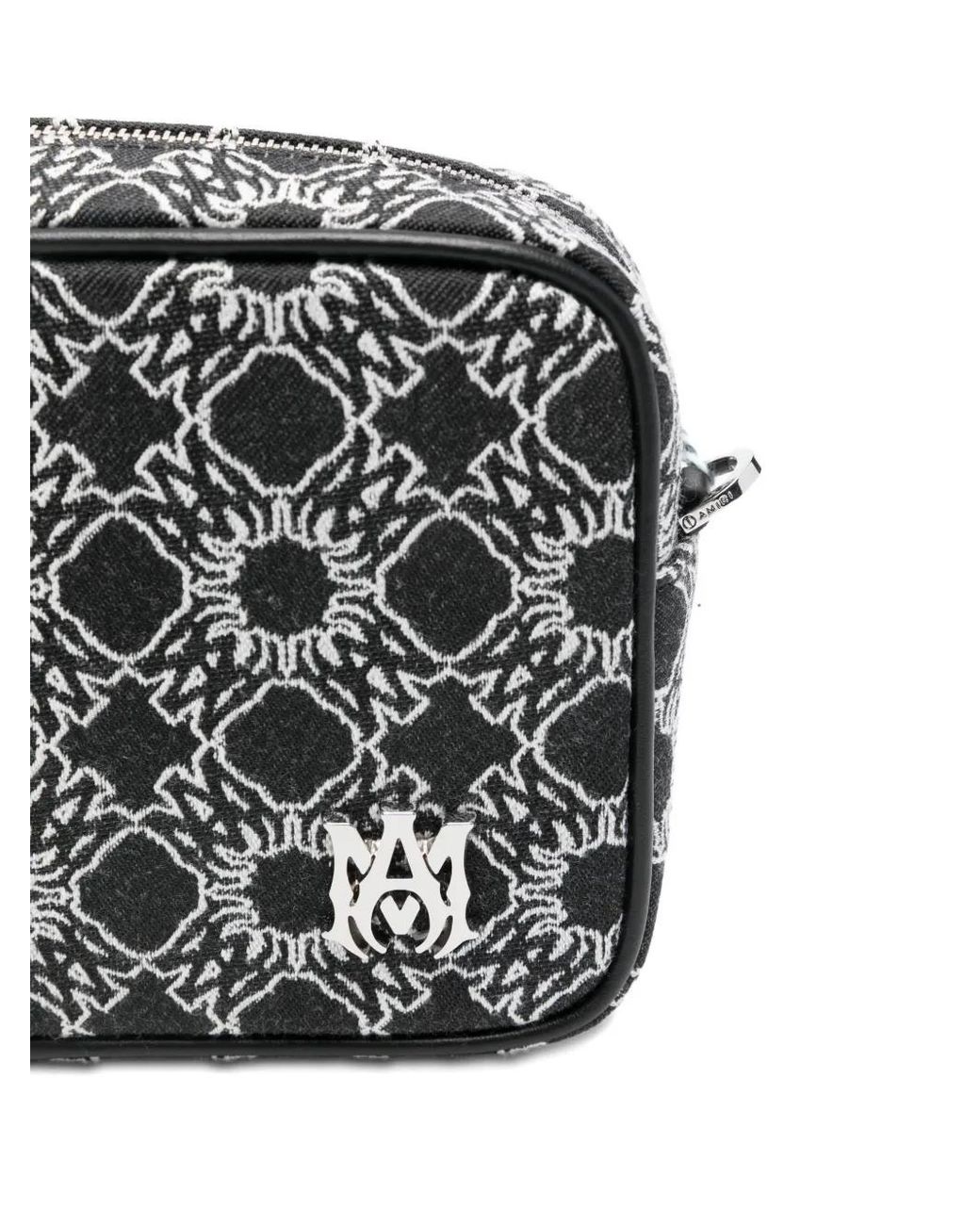 Amiri Black Ma Quad Camera Case for men