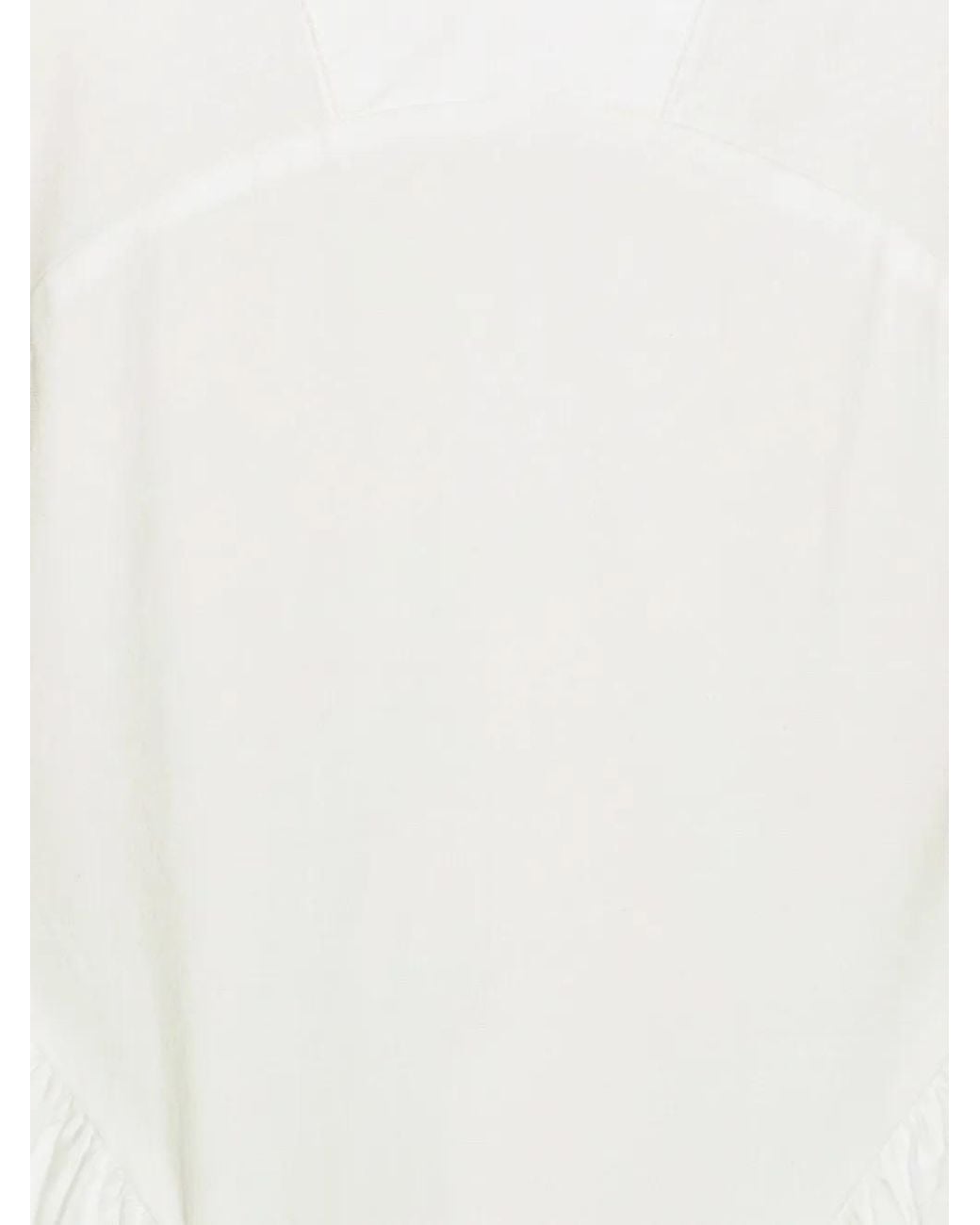 ROTATE BIRGER CHRISTENSEN White Sleeveless Midi Dress Bright