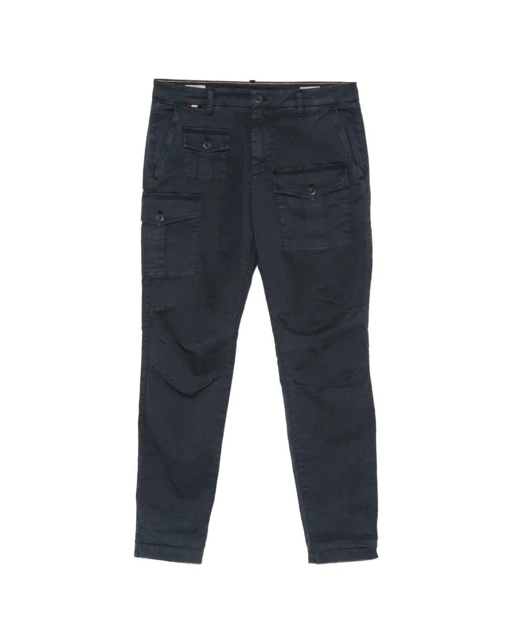 Mason's Blue George Cargo Pants for men