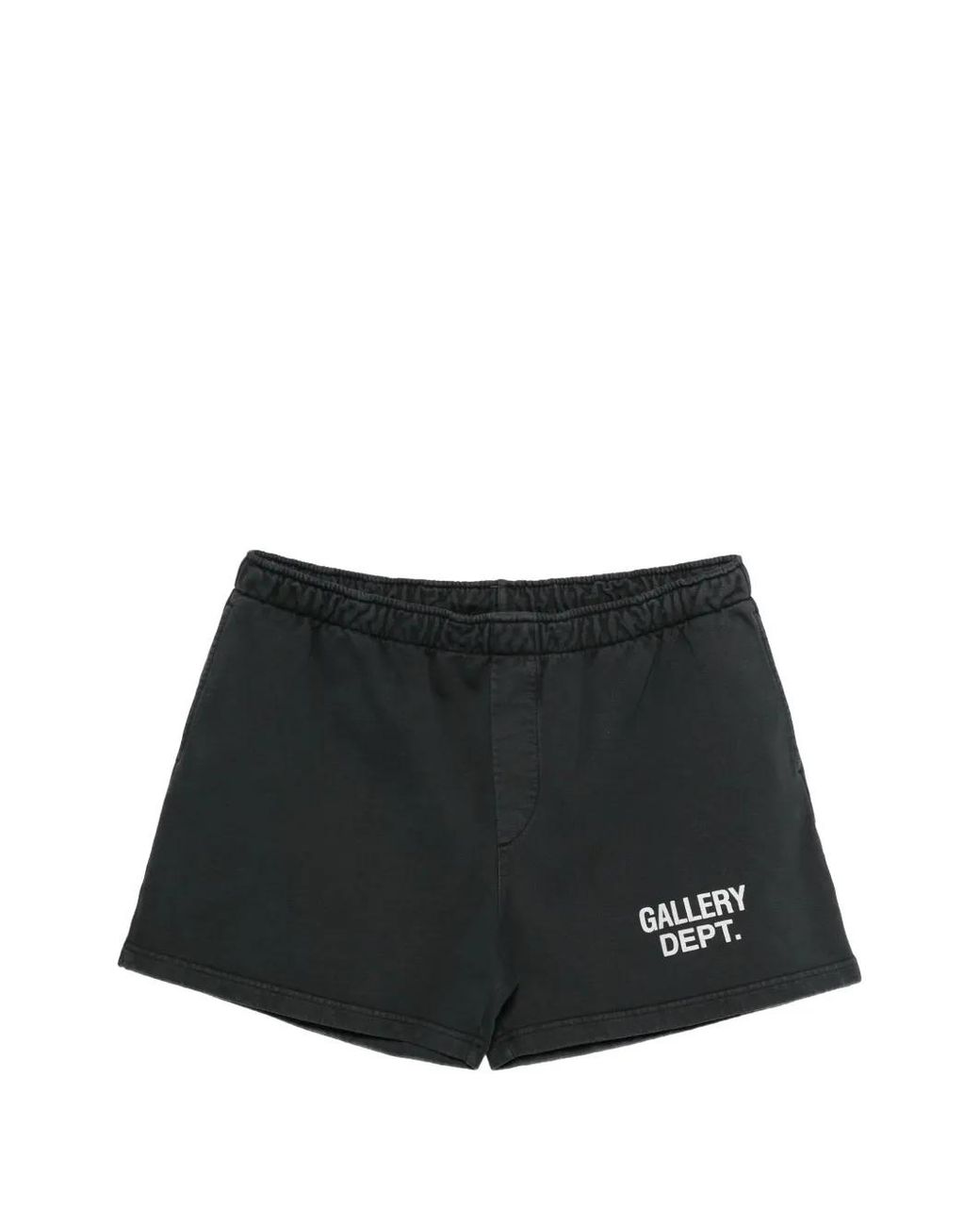 GALLERY DEPT. Black Zuma Logo-Print Shorts