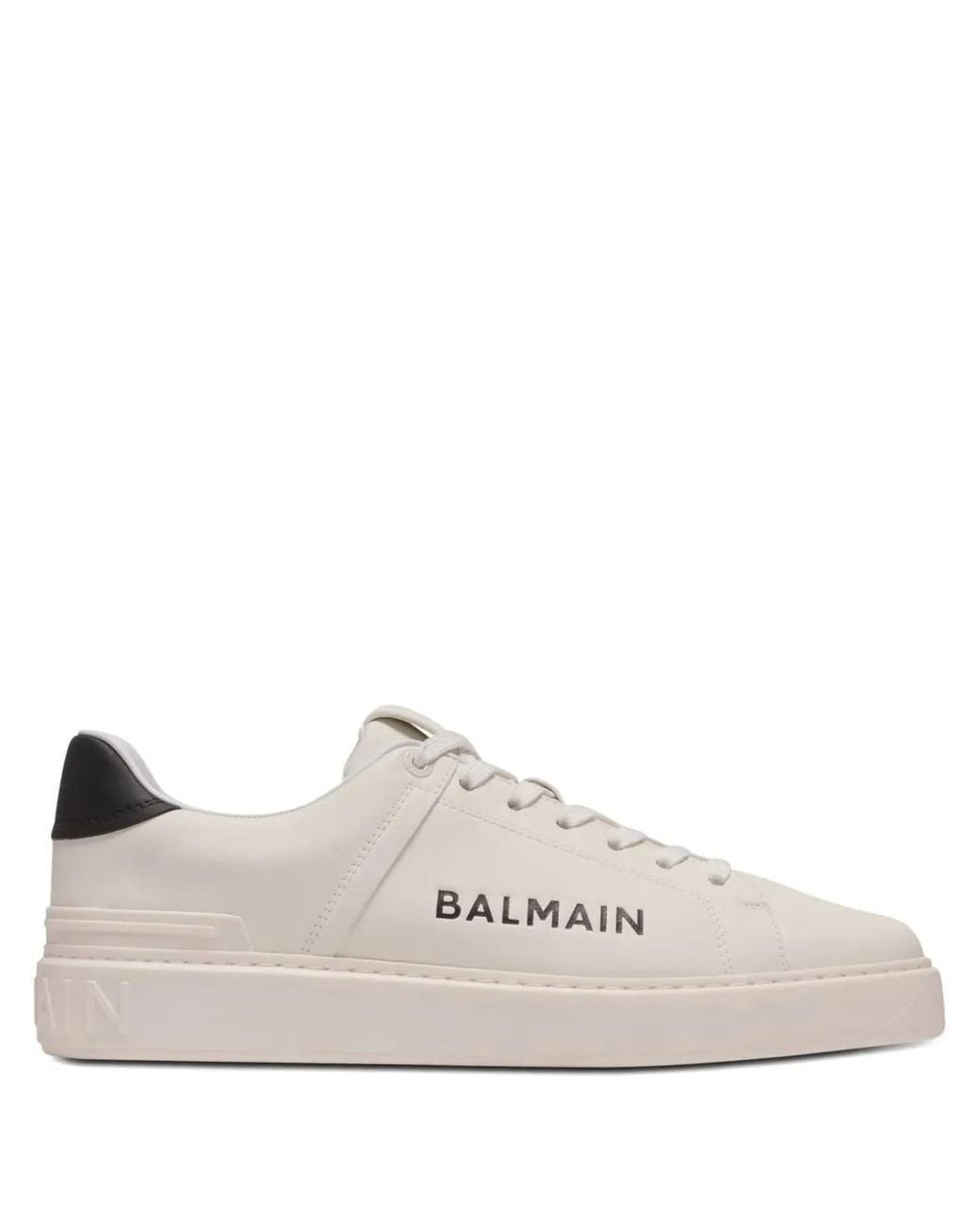 メンズ Balmain B-Court スニーカー ホワイト | Lyst