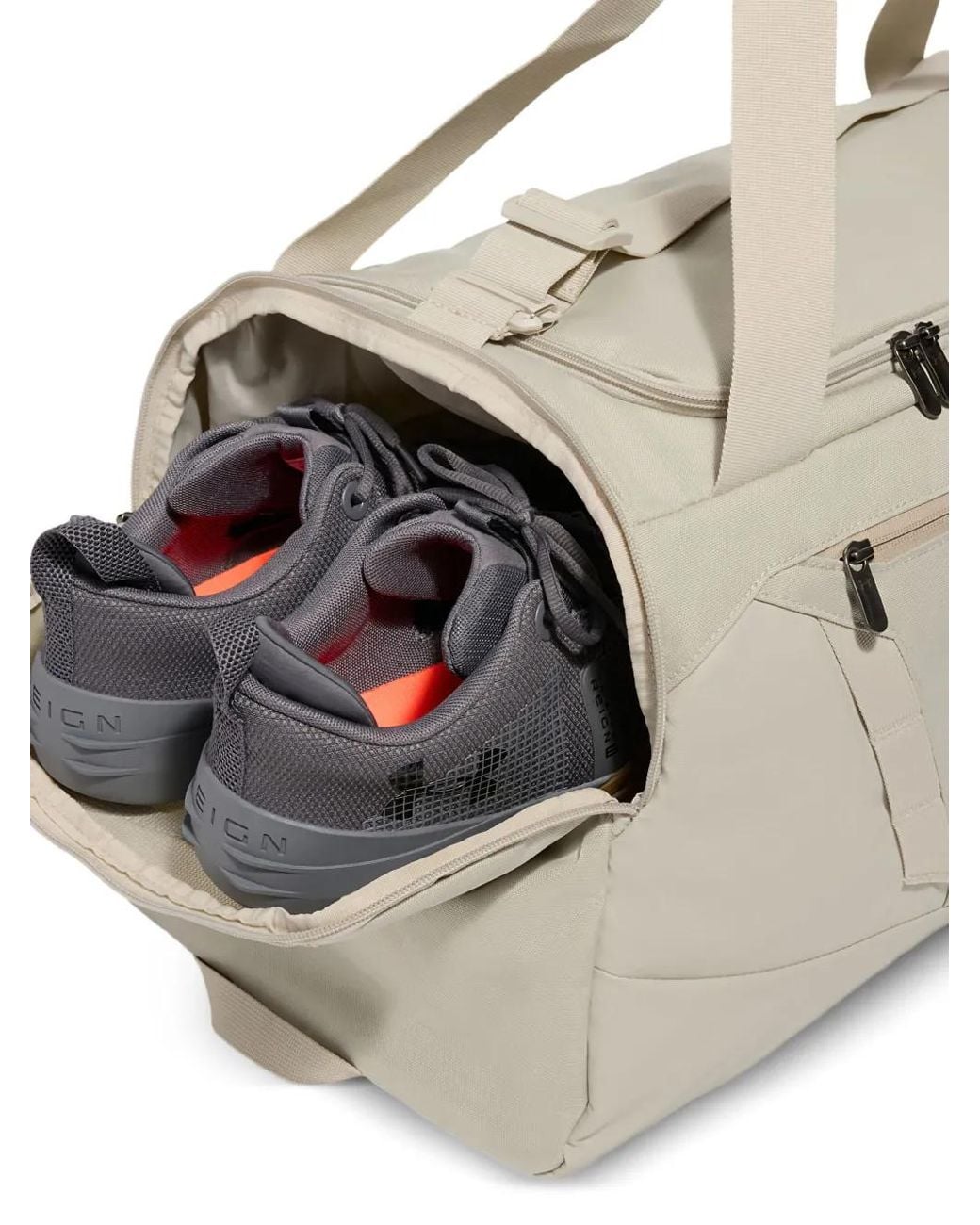 Under Armour Natural Logo-Embossed Shoulder-Strap Duffel Bag
