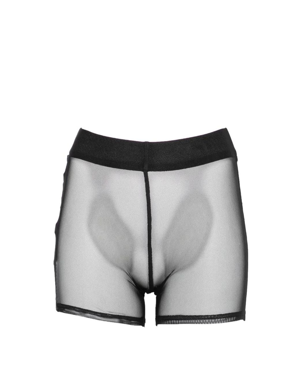 Vestiaire d'un Oiseau Libre Black Sheer Mesh Tights