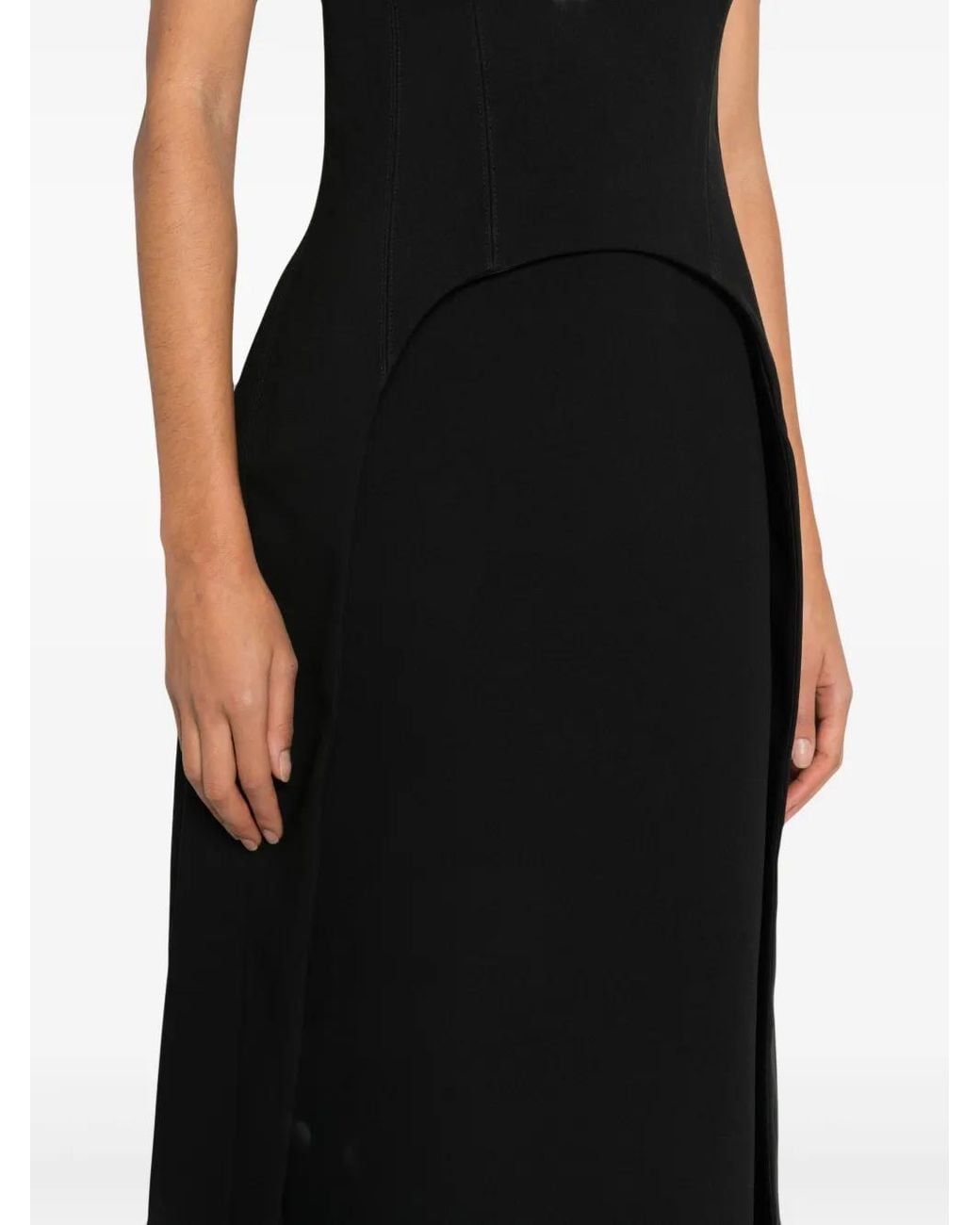 Solace London Black Maxi Dress