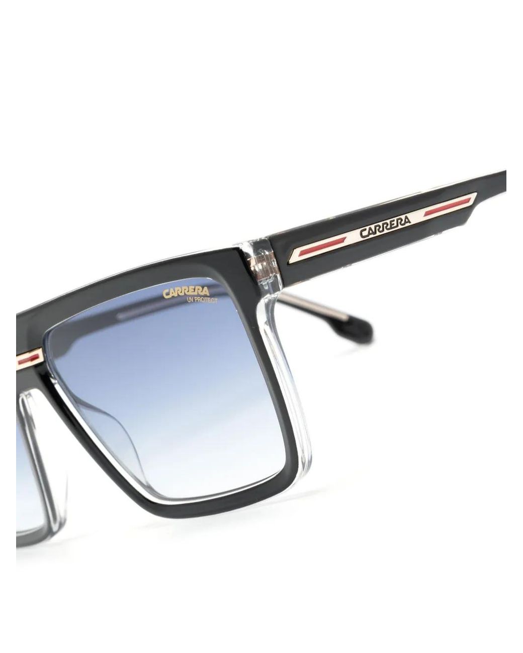 Carrera Blue Rectangle-Frame Sunglasses for men