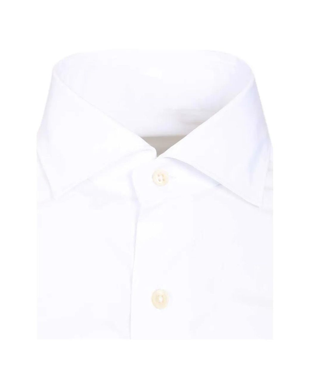 Al Duca D'aosta White Button-Down Shirt for men