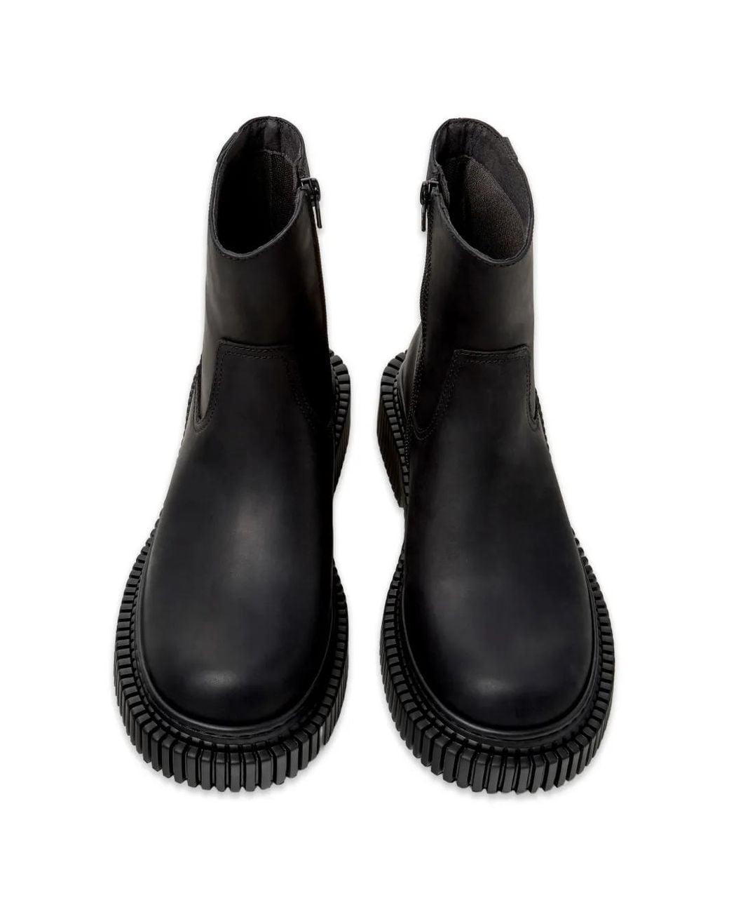 Camper Black Pix Berlin Ankle Boots