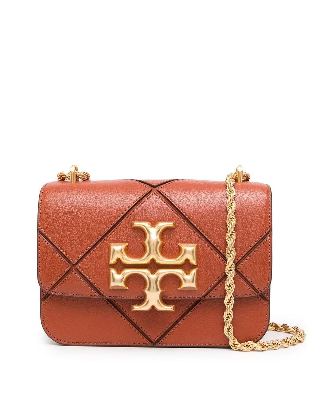 Tory Burch Eleanor Diamondquilted Small Convertible Shoulder Bag in