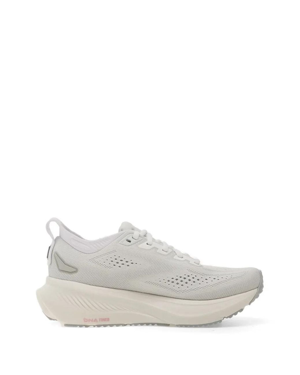 Brooks White Glycerin 23 Sneakers