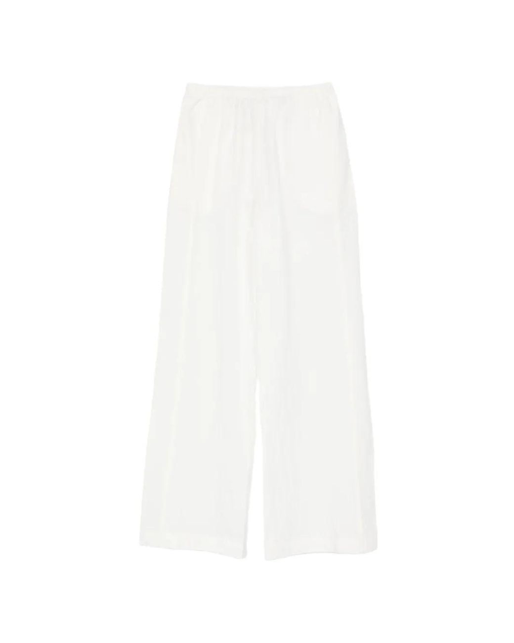 GIMAGUAS White Devi Elasticated Trousers