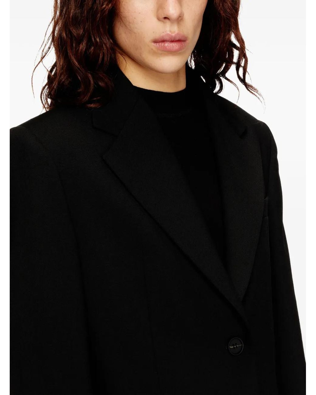 DIESEL Black G-Kess-R1 Single-Breasted Blazer