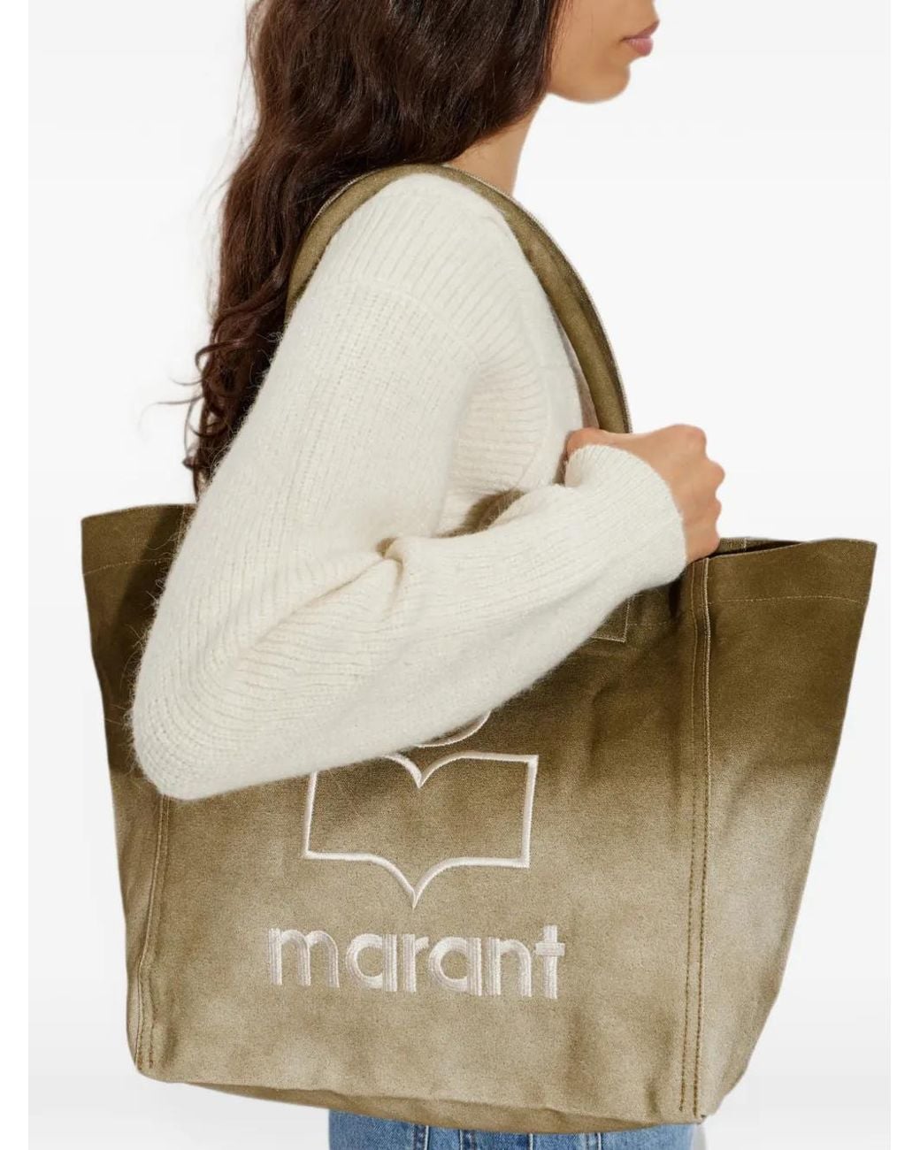 Isabel Marant Natural Small Yenky Bag