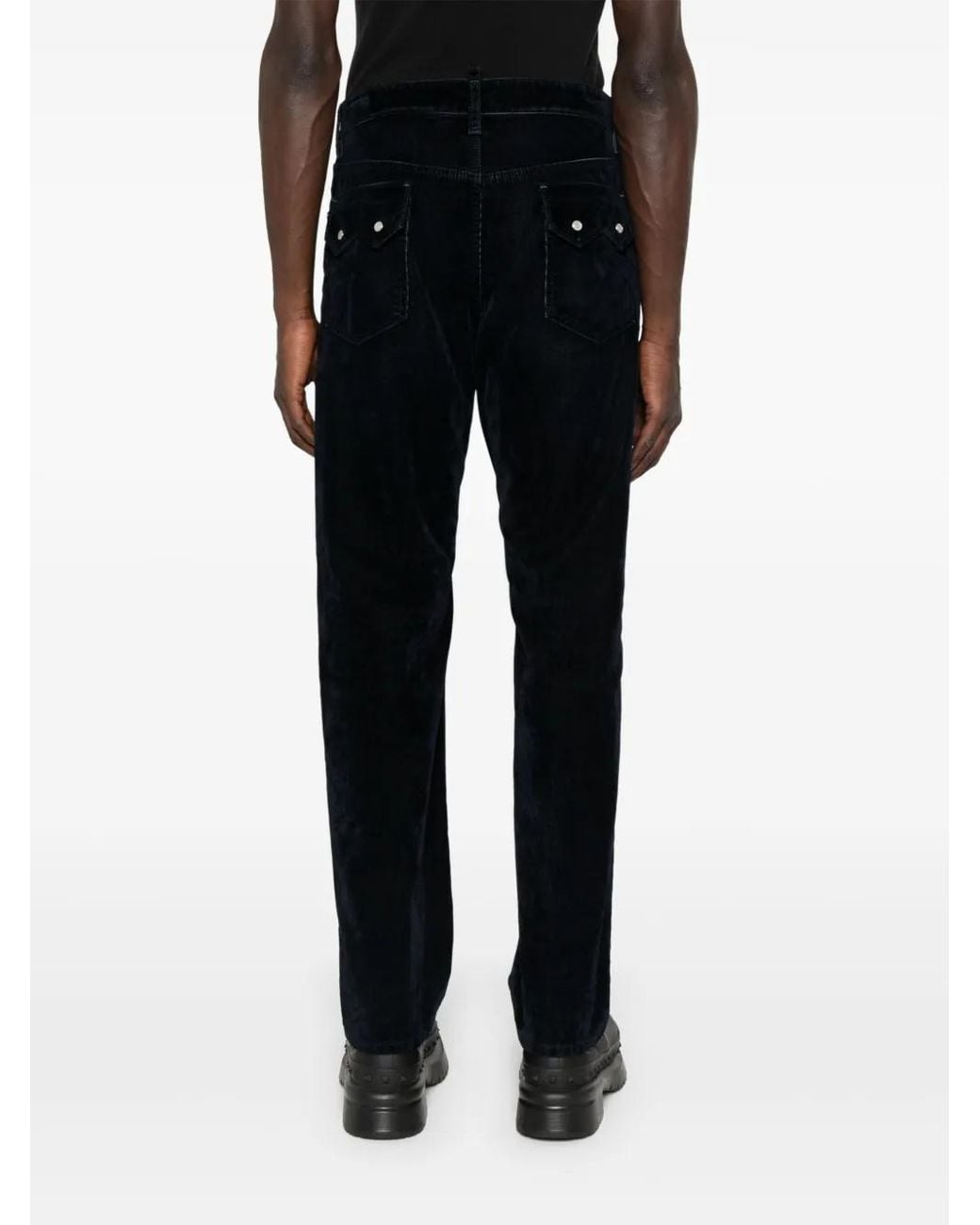 DSquared² Black Bubble Lace-Up Low-Top Sneakers for men