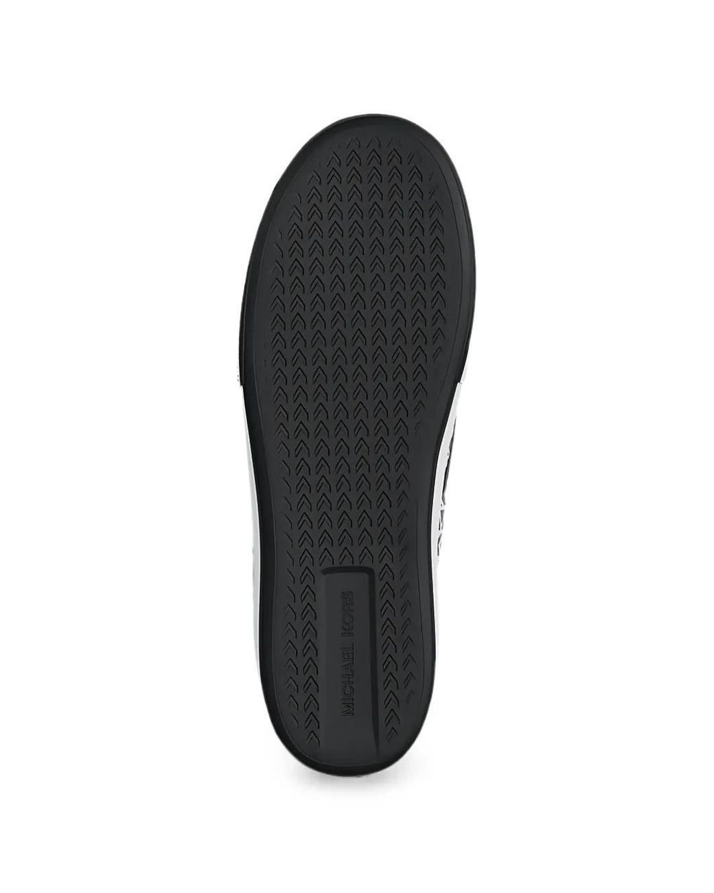 Michael Kors White Jude Monogram-Print Sneakers for men
