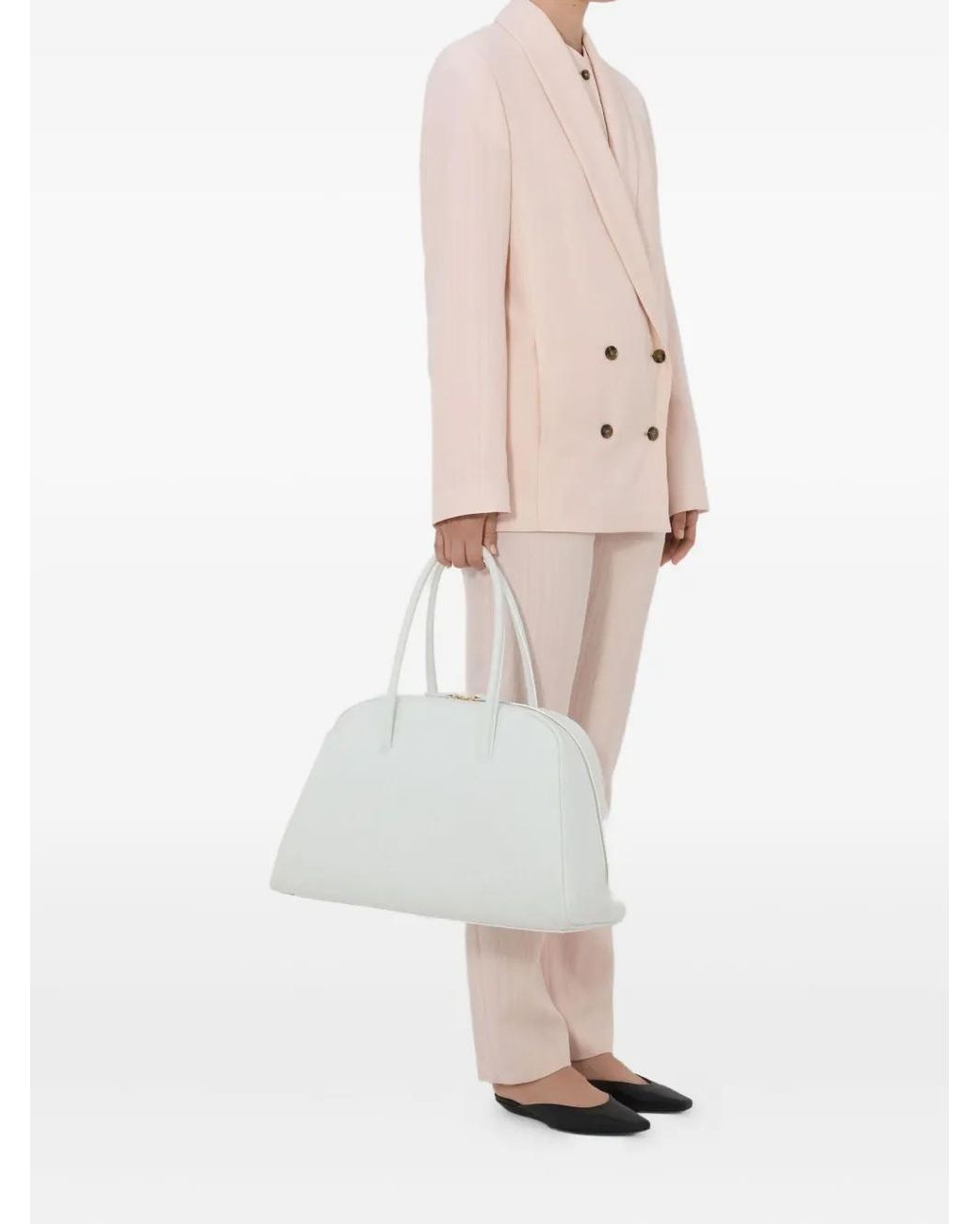 Loulou de Saison Pink Minka Double-Breasted Blazer