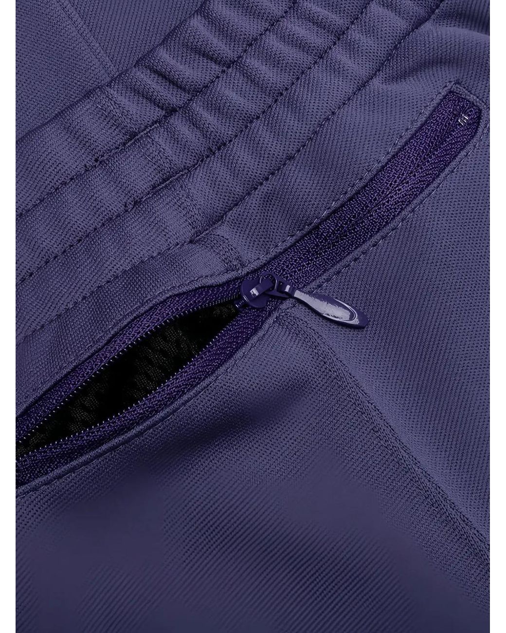 South2 West8 Blue Side-Stripe Drawstring Track Pants for men