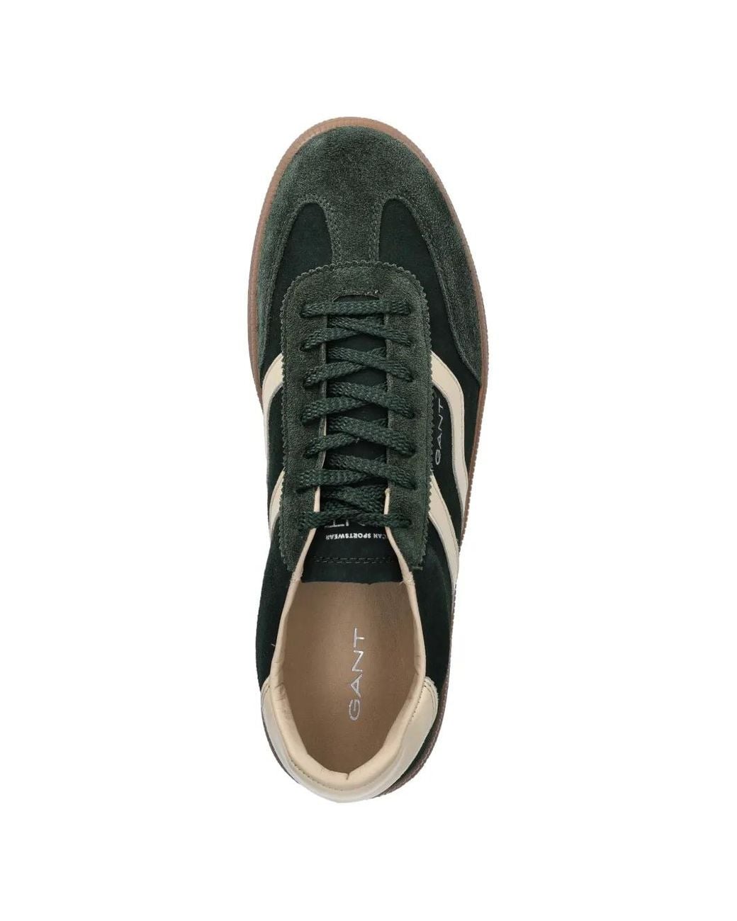 Gant Green Cuzmo Striped Sneakers for men
