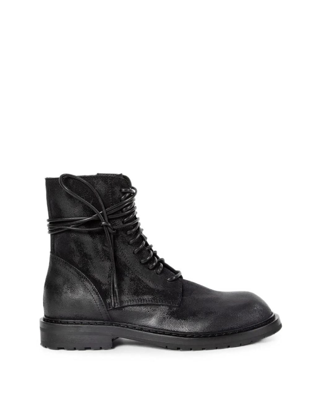 Ann Demeulemeester Black Bottines Danny for men