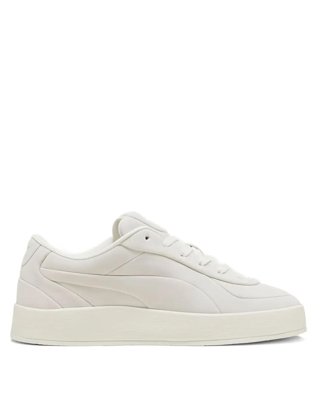 PUMA White Ca Luxe Elevated Sneakers