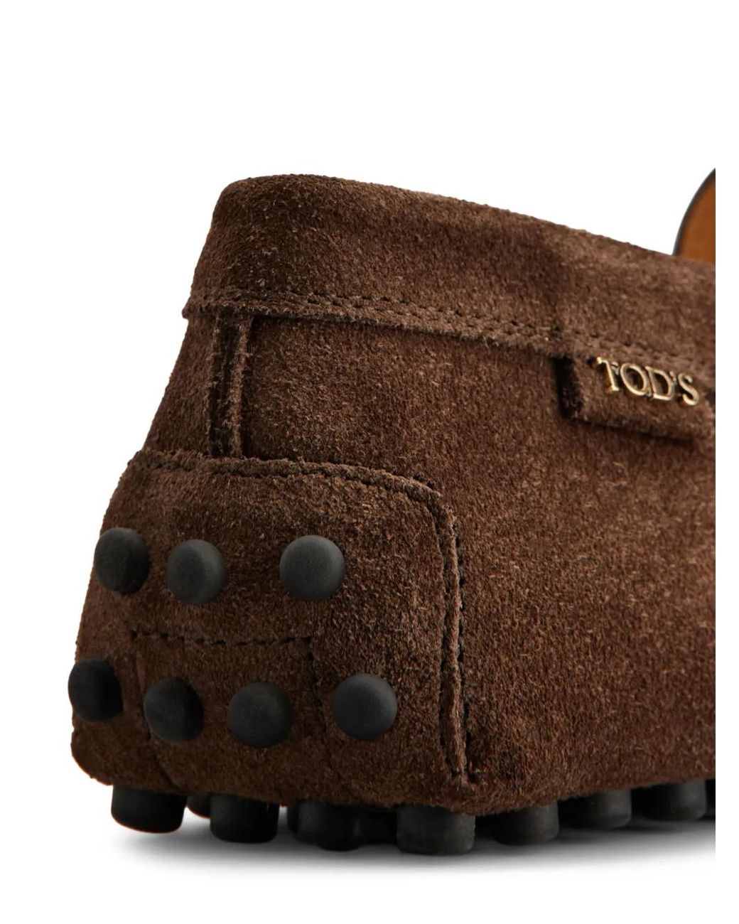 Tod's Brown Gommino Penny Loafers